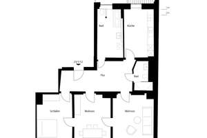 AIGNER - Helles 3 Zimmer Altbaujuwel mit Einbauküche am Hohenzollernplatz – Die vollständige Adresse der Immobilie erhältst du vom Anbieter., 80796 Neuschwabing, München – Vorschaubild 9