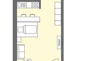 mio Comfort Apartment: Vollmöbliertes 1-Zimmer-Apartement mit WLAN und Designerküche – Himmelgeister Straße 66a, 40225 Bilk, Düsseldorf – Vorschaubild 9