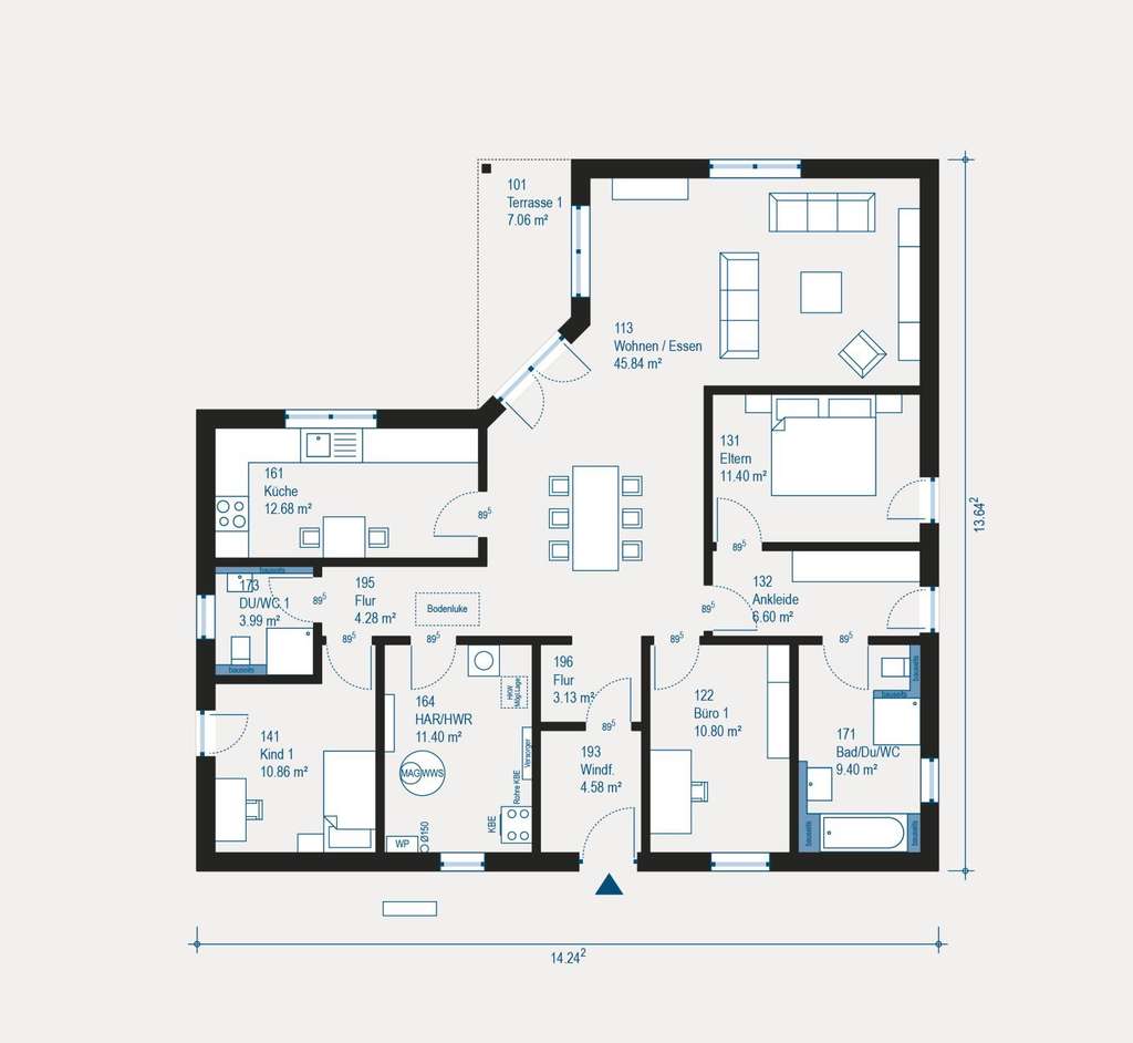 Immobilie in Erdesbach - Ihr individueller Bungalow in Erdesbach - modern und nachhaltig! - Bild 1