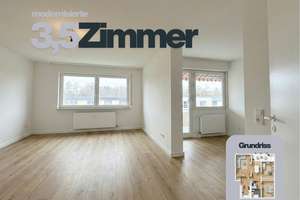 Frisch renoviert: Helle 3.5-Zi.-Wohnung mit Süd-Westbalkon & Garage - Provisionsfrei!