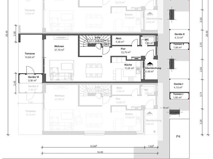 2_261 Aufteilung Erdgeschoss