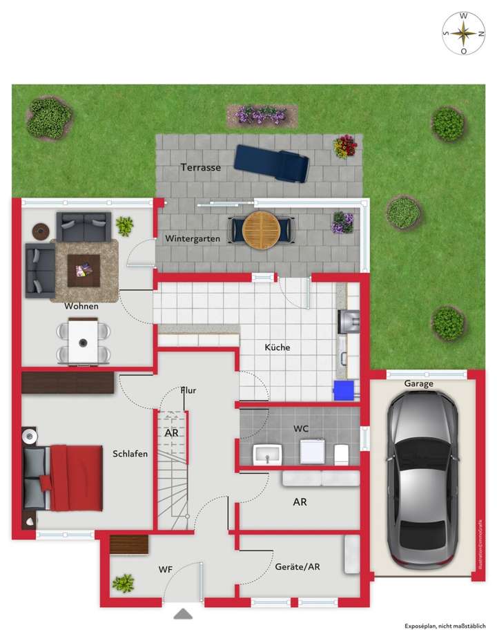 Grundriss Erdgeschoss