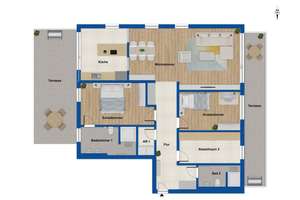 Bildhübsches Invest - Vermietetes Penthouse in Osnabrück-Eversburg – Die vollständige Adresse der Immobilie erhältst du vom Anbieter., 49090 Eversburg, Osnabrück – Vorschaubild 16