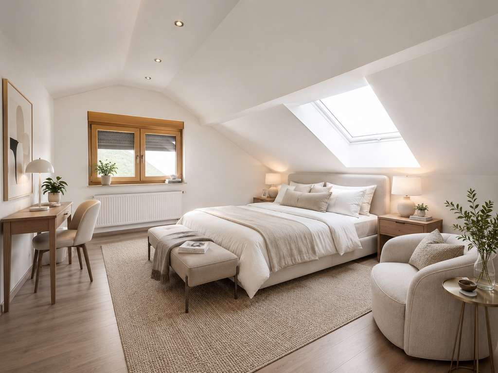 Immobilie in Lobbach - Helle 3-Zimmer-Dachgeschosswohnung in ruhiger Lage von Lobbach - Bild 2
