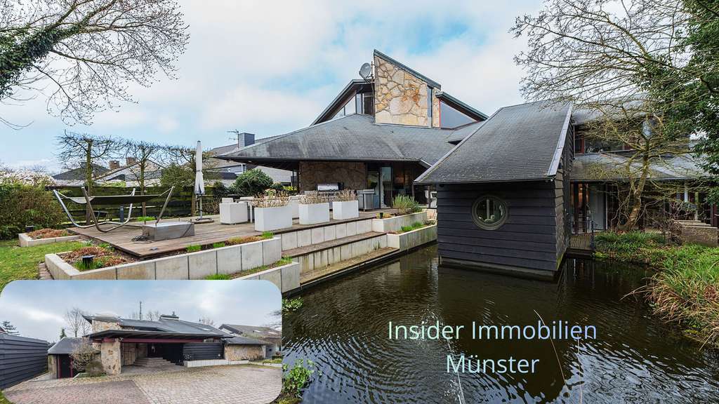 Immobilie in Ostbevern - *EINZIGARTIGES ARCHITEKTENHAUS -AUßERGEWÖHNLICHES DESIGN MIT HOHEM WOHLFÜHLFAKTOR* - Bild 0