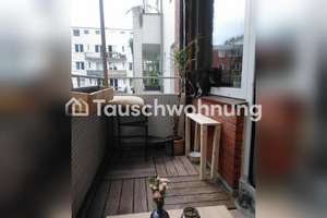 Tauschwohnung: Zwei Zimmer mit Balkon und Loggia