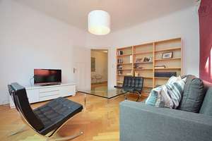 Modern und hochwertig möblierte Altbauwohnung in Stuttgart West – Die vollständige Adresse der Immobilie erhältst du vom Anbieter., 70197 Rotebühl, Stuttgart – Vorschaubild 1