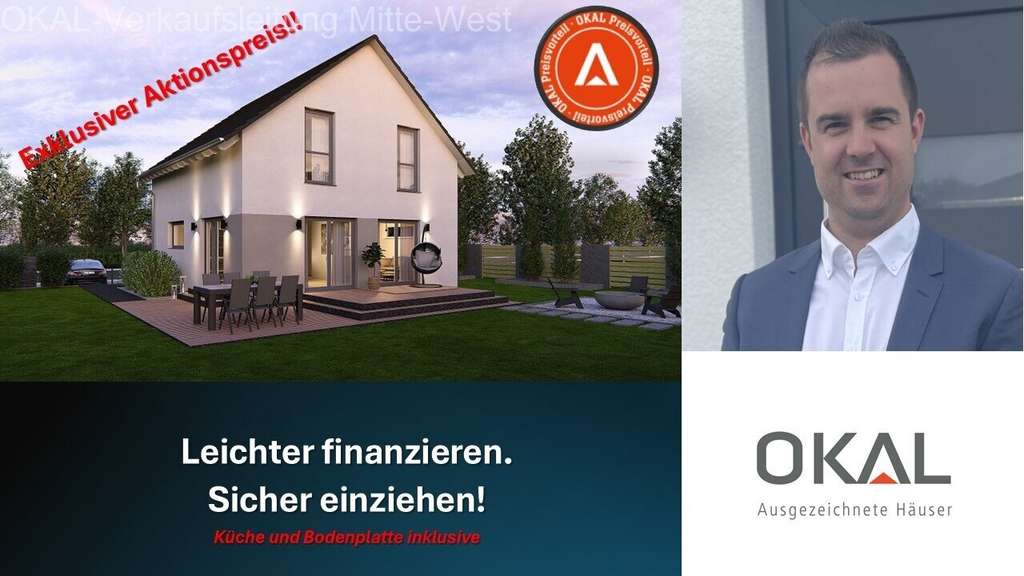 Immobilie in Kaisersesch - AKTION !!!! EINFAMILIENHAUS MIT OFFENER ARCHITEKTUR - Malervorbereitet inkl. Grundstück - Bild 0
