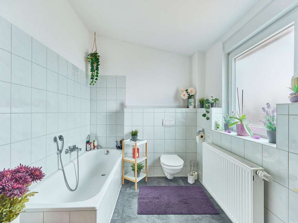 Badezimmer - Wohnbeispiel Haus