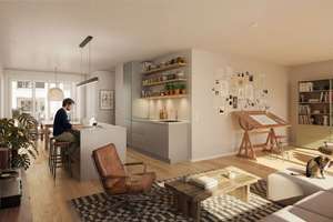 Schröders. Dreieinhalb Zimmer. 96,58 m² im 2. OG