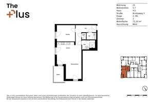 Jetzt 2 Monate mietfrei sichen! Viel Platz in Ihrem neuen Zuhause - moderne 2-Zimmerwohnung – Arnikaweg 3, 38446 Steimker Berg, Wolfsburg – Vorschaubild 13