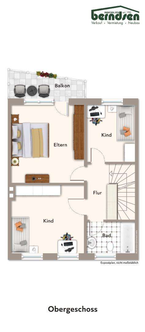 Grundriss Obergeschoss 