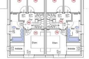Neubau DHH mit Keller, A+, KfW 40, PV Anlage, Fußbodenheizung,  mit Grundstück zum Festpreis! – Köln – Vorschaubild 4