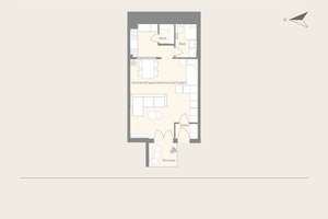 WE Nr.01: Tiefergelegtes EG mit Privatgarten – Moderne 1-Zimmer-Wohnung mit durchdachtem Grundriss – Landsberger Strasse 519, 81241 Pasing, München – Vorschaubild 6