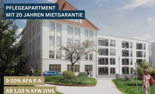 Pflegeapartment als Kapitalanlage | Investment mit Zukunft | 20 Jahre Mietgarantie!