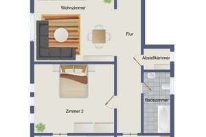Sanierte Altbauwohnung im Äußeren Westend – Blücherplatz 6, 65195 Westend / Bleichstraße, Wiesbaden – Vorschaubild 11