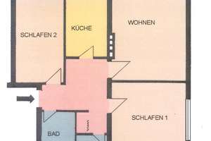 Schicke 3-Zimmer-Wohnung mit Balkon in grüner Lage – Heiligenbergstraße 42, 34134 Süsterfeld, Kassel – Vorschaubild 3