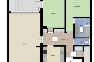 Ihr Platz an der Sonne: charmante Dachgeschosswohnung auf dem Venusberg – Die vollständige Adresse der Immobilie erhältst du vom Anbieter., 53127 Venusberg, Bonn – Vorschaubild 14