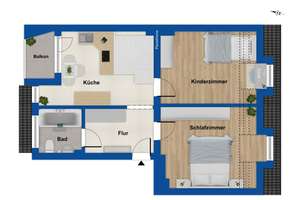 Vermietete 3-Zimmer-Wohnung in denkmalgeschütztem Gebäude in Dortmund-Hörde – Die vollständige Adresse der Immobilie erhältst du vom Anbieter., 44263 Hörde (Ortsteil), Dortmund – Vorschaubild 9