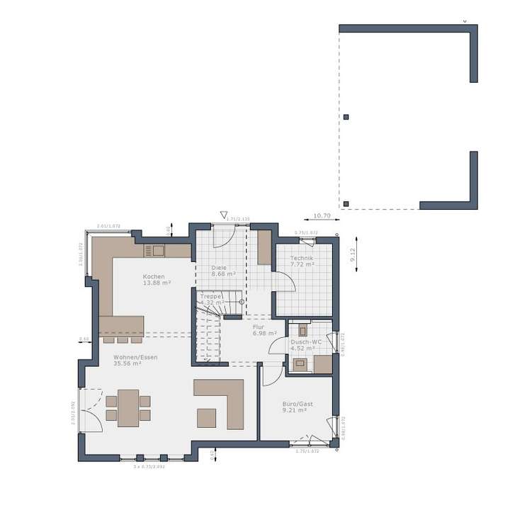 Grundriss Erdgeschoss