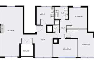 Großzügige Dachgeschosswohnung mit Kamin und Gartenparzelle in Borsigwalde als Kapitalanlage – Miraustr. 77, 13509 Borsigwalde, Berlin – Vorschaubild 8
