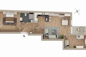 Attraktive Kapitalanlage – Neubau-3-Zimmerwohnung in Uni-Nähe