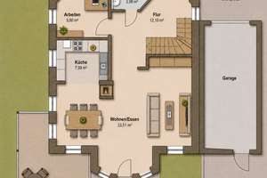 Stilvoll wohnen in Augsburg-Kriegshaber – freistehendes Einfamilienhaus mit Kamin & Designküche – Emily-Balch Straße 7, 86156 Kriegshaber, Augsburg – Vorschaubild 22