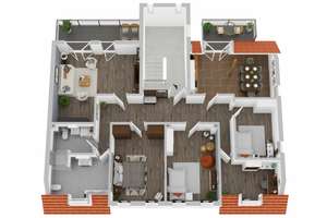 MEGA DG WE, 10 m² Balkon, Erdwärme, FBH, Tageslichtbad, Pkw-Stellpl, – 9212 Limbach-Oberfrohna – Vorschaubild 13