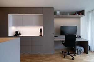 Voll möbliertes Design-Apartment „All in One“ , 7. Stock Westbalkon, OHNE Makler, frei! – Helene-Mayer-Ring 14, 80809 Am Riesenfeld, München – Vorschaubild 10