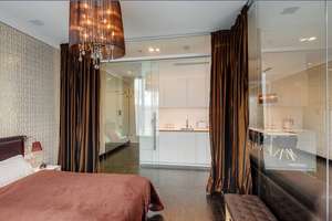 Möbliert: FRIENDS Tower: Elegante 1,5-Zimmer Wohnung – Die vollständige Adresse der Immobilie erhältst du vom Anbieter., 80639 Nymphenburg, München – Vorschaubild 4