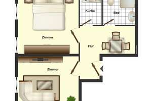 2 Raum-Wohnung inkl. TG-Stellplatz - sehr gepflegte Wohnanlage - Nähe UNI, KLINIKUM, WESTPARK – Welkenrather Straße / Weststraße 118 a - h, 52074 Westpark, Aachen – Vorschaubild 6