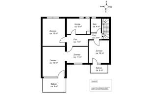 Familienfreundliches Zuhause - viel Platz, viel Licht, viel Potenzial – Die vollständige Adresse der Immobilie erhältst du vom Anbieter., 22359 Volksdorf, Hamburg – Vorschaubild 14