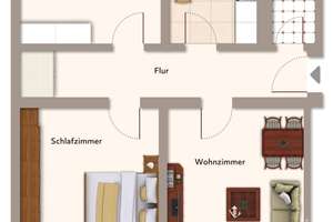 Großzügige 3-Raumwohnung im Dachgeschoss mit zwei Balkonen – Lessingstraße 69, 39108 Stadtfeld Ost, Magdeburg – Vorschaubild 9