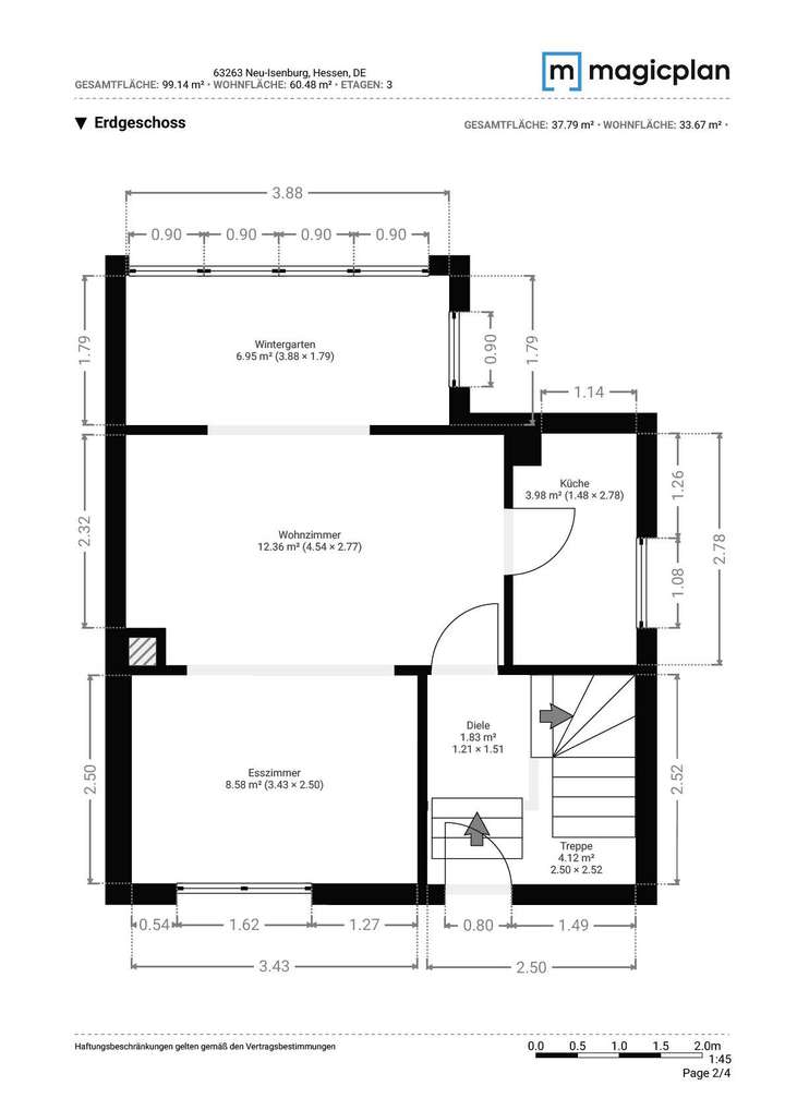 Grundriss Erdgeschoss