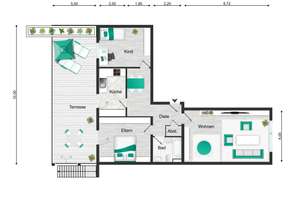 Barrierefreie Erdgeschosswohnung mit einladender Terrasse und Einzelgarage – Die vollständige Adresse der Immobilie erhältst du vom Anbieter., 45143 Altendorf, Essen – Vorschaubild 16