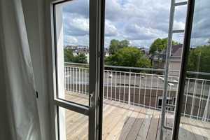Möblierte 2er WG mit 2 Balkonen und Einbauküche: Preis pro Zimmer 825 € KM + 75 € NK Balkon, EBK – Becherstraße 6, 40476 Düsseldorf – Vorschaubild 4