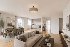 Familienfreundliche 4-Zimmer Wohnung mit zwei Balkonen