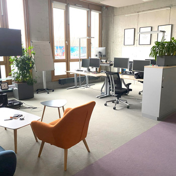 Moderne Bürofäche zur Untervermietung in bester Lage