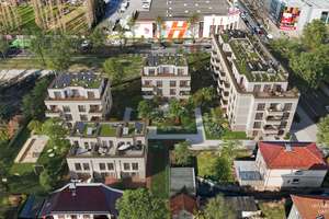 Moderne 2-Zimmer-Neubauwohnung mit Loggia – barrierefrei in grünem Quartier in Weißensee Pankow