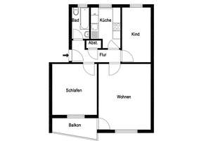 RESERVIERT Bereit zum Einzug | Käuferprov.freie 2,5-Zi.-Whg. + EBK + Süd-Loggia im 3. OG in LANKWITZ – Die vollständige Adresse der Immobilie erhältst du vom Anbieter., 12247 Lankwitz, Berlin – Vorschaubild 19