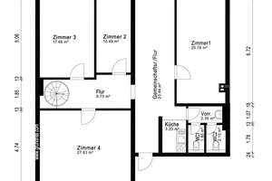 Außergewöhnlich viel Raum zum Leben – Maisonette-Wohnung mit bis zu 10 Zimmern – Die vollständige Adresse der Immobilie erhältst du vom Anbieter., 39112 Sudenburg, Magdeburg – Vorschaubild 2