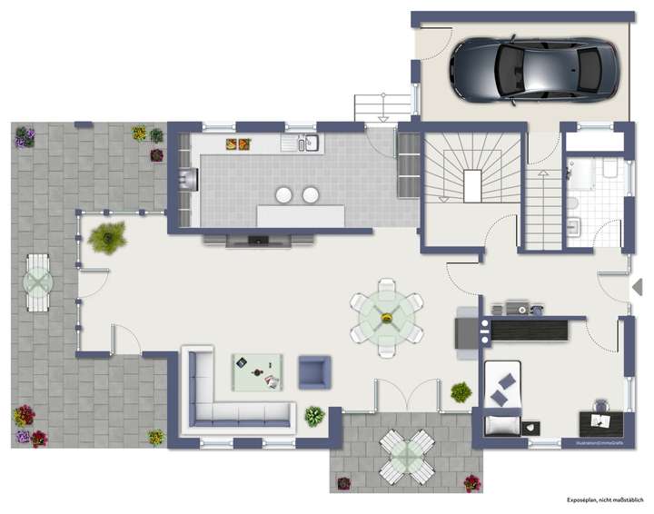 Grundriss Obergeschoss