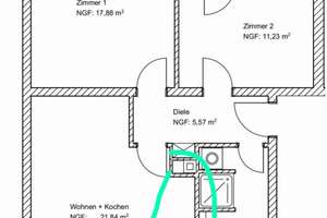 2,5-Zimmer-Wohnung mit Balkon und Einbauküche in Mainz-Neustadt – Die vollständige Adresse der Immobilie erhältst du vom Anbieter., 55118 Neustadt, Mainz – Vorschaubild 15