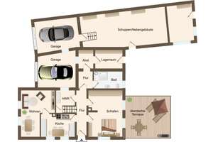Ein- bis Zweifamilienhaus mit kleinem Garten + Doppelgarage + Nebengebäuden! – Die vollständige Adresse der Immobilie erhältst du vom Anbieter., 91257 Pegnitz – Vorschaubild 12