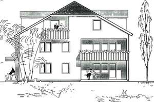 Helle und ruhige 3-Zimmerwohnung in Erlangen-Sieglitzhof mit Balkon – Die vollständige Adresse der Immobilie erhältst du vom Anbieter., 91054 Sieglitzhof, Erlangen – Vorschaubild 2