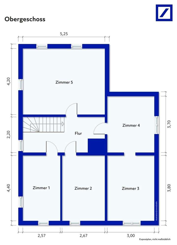 Grundriss Obergeschoss