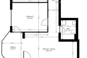Sofort bezugsfreie 3-Zimmer-Wohnung mit Balkon, Einbauküche inklusive Tiefgaragenstelplatz – Die vollständige Adresse der Immobilie erhältst du vom Anbieter., 72760 Reutlingen-Mitte, Reutlingen – Vorschaubild 24