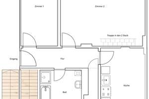 Stilvolle Altbau-Maisonette – lichtdurchflutet & ruhig – Die vollständige Adresse der Immobilie erhältst du vom Anbieter., 65195 Westend / Bleichstraße, Wiesbaden – Vorschaubild 23