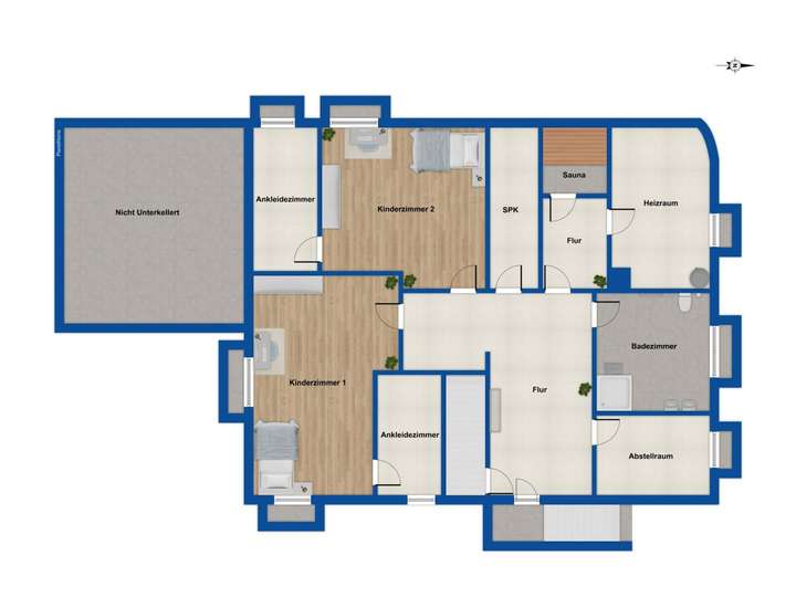 Grundriss Kellergeschoss