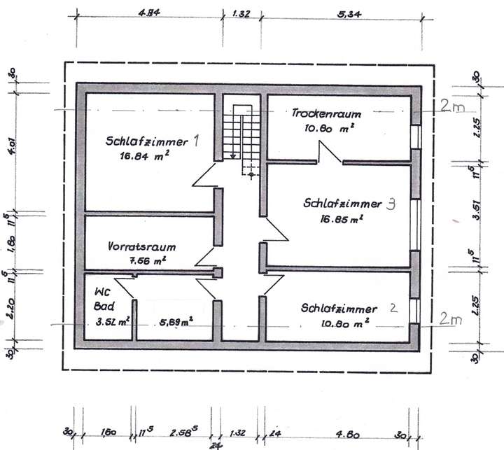 Grundriss OG Haus 2